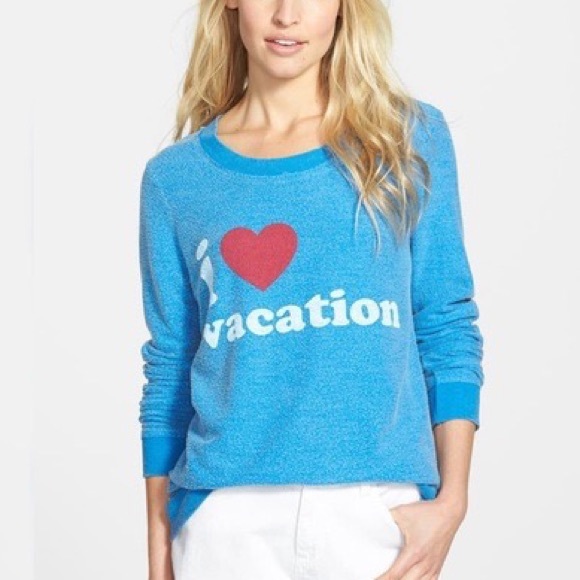 CHASER I ♥️ Vacation Sweatshirt - Picture 8 of 8